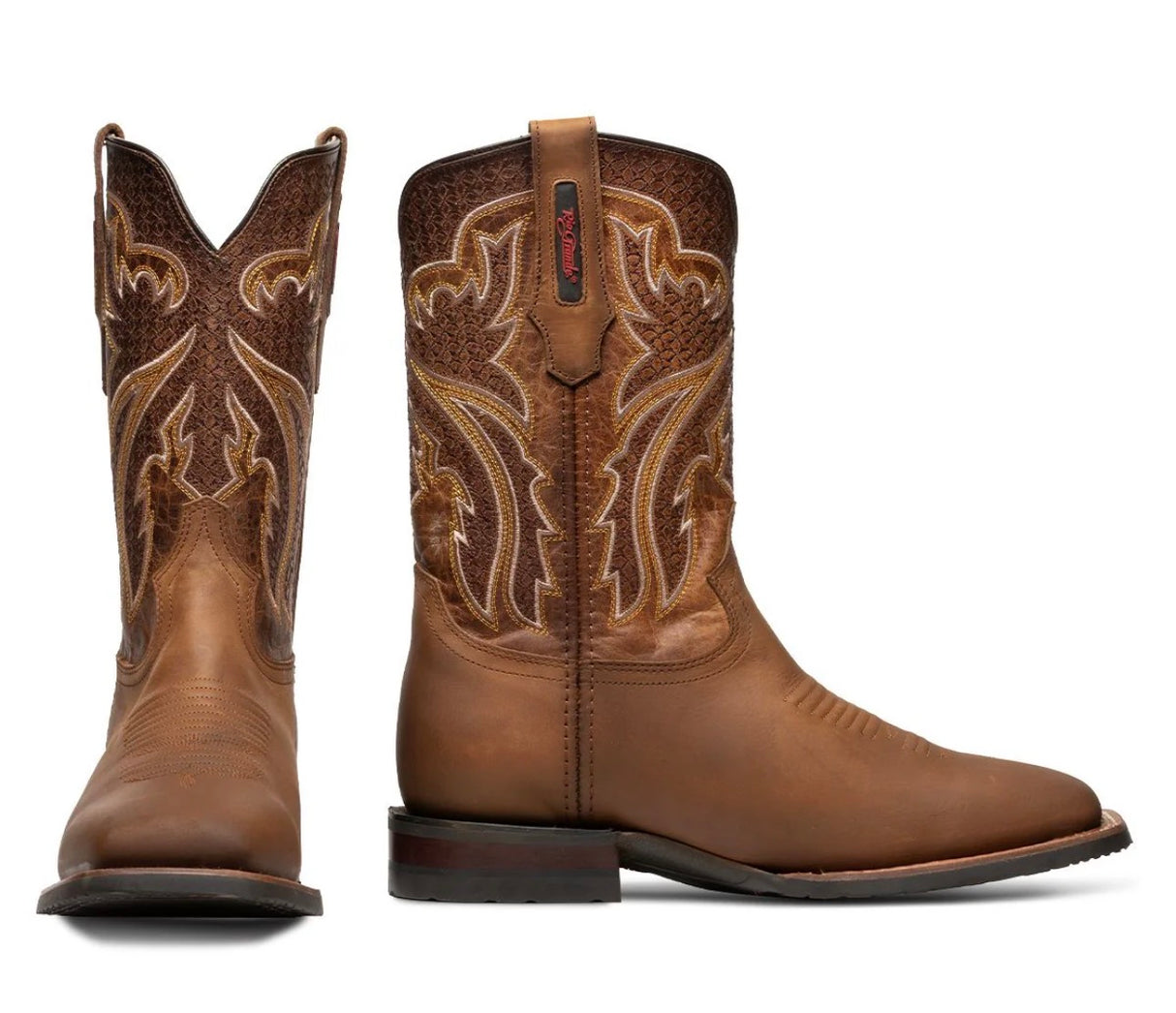 Rio Grande rodeo style boot Mexicali bull neck model