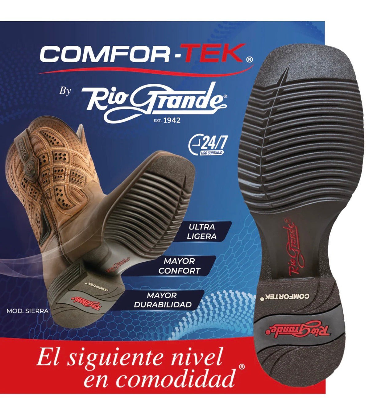 Bota de Rio Grande modelo Sierra 11 - Tiendacharra.com - Bodega Tienda Charra