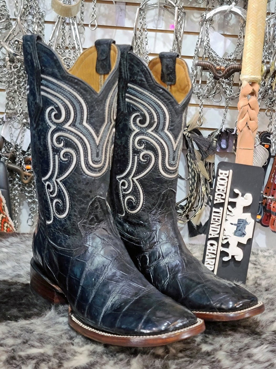 Lagarto Botas De Piel De Cocodrilo Originales Lagarto El Chavo De