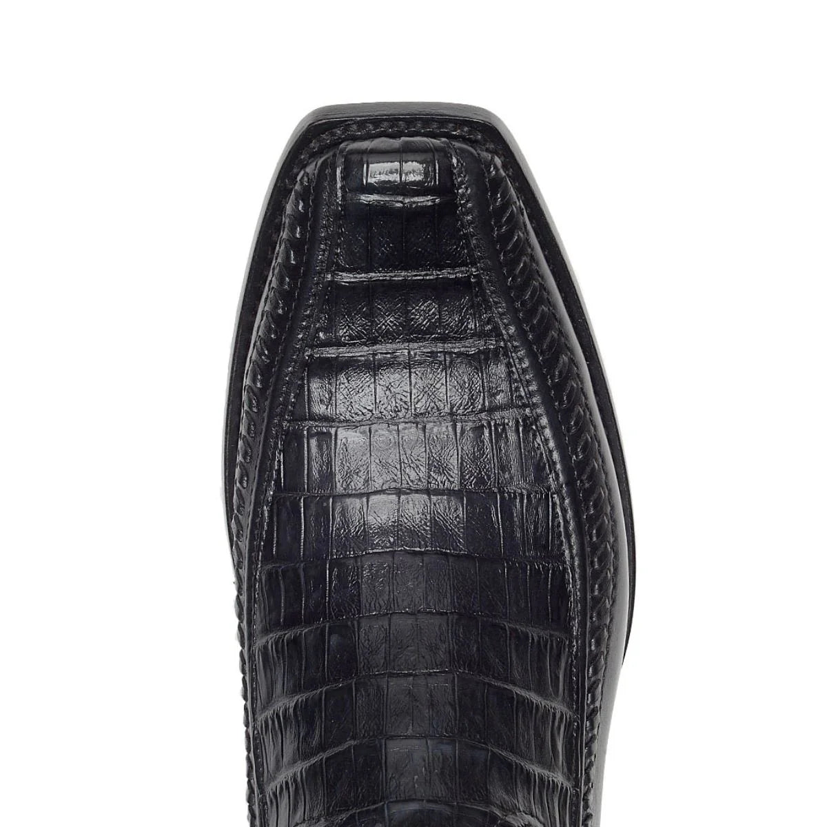Bota Moderna piel exotica piel Caiman negra mod Diego 02 - Tiendacharra.com - Bodega Tienda Charra