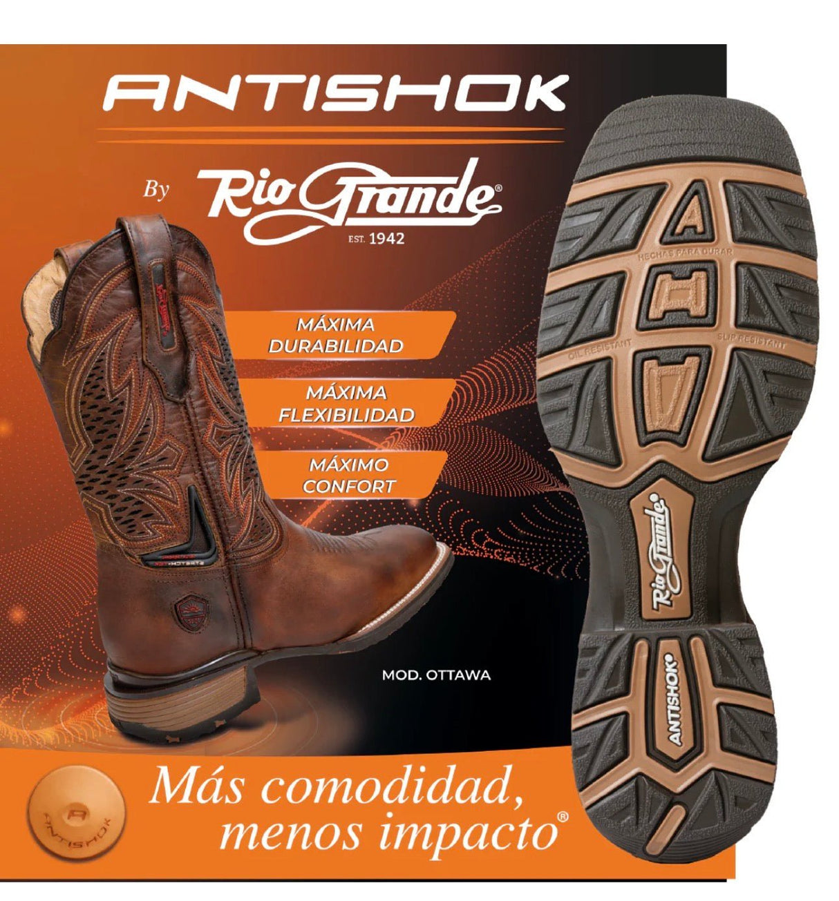 Bota rodeo modelo Shelby - Tiendacharra.com - Bodega Tienda Charra