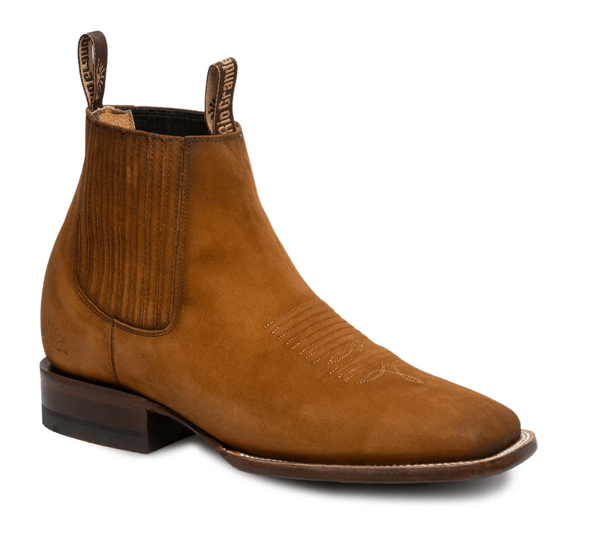 Botin vaquero Holstein 05 NOBUCK ORO - Tiendacharra.com - Bodega Tienda Charra