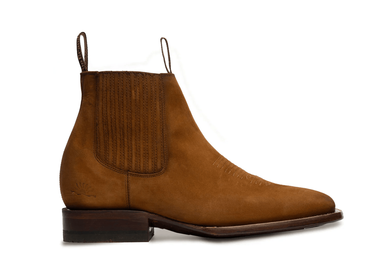 Botin vaquero Holstein 05 NOBUCK ORO - Tiendacharra.com - Bodega Tienda Charra