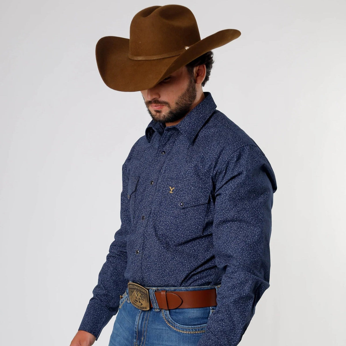 Camisa Yellowstone Y25SCY014 Islandia - Tiendacharra.com - Bodega Tienda Charra