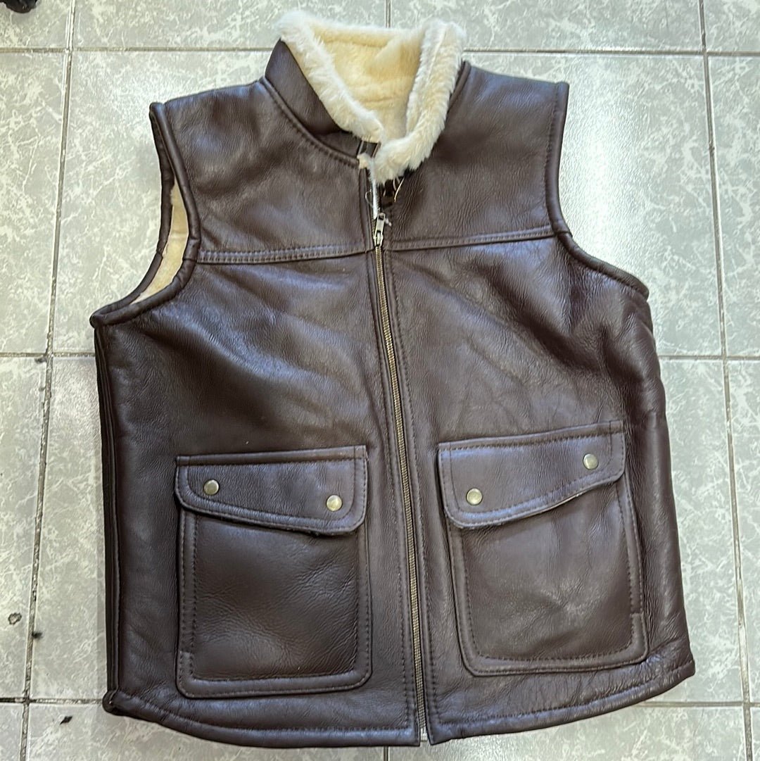 Chaleco en piel de borrego - Tiendacharra.com - Bodega Tienda Charra