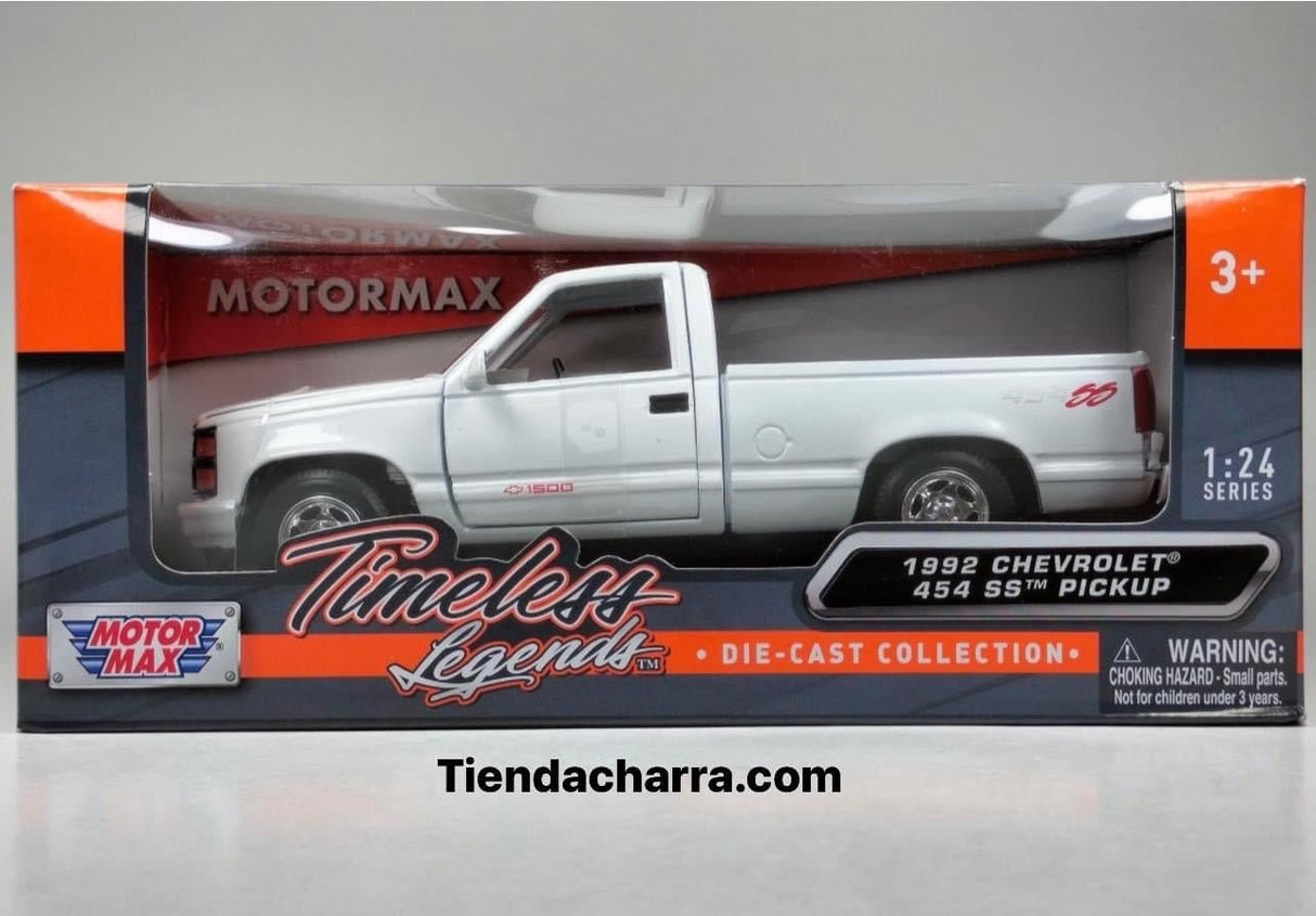 Chevrolet 454 SS - 1992 escala 1/4 - Tiendacharra.com - Bodega Tienda Charra