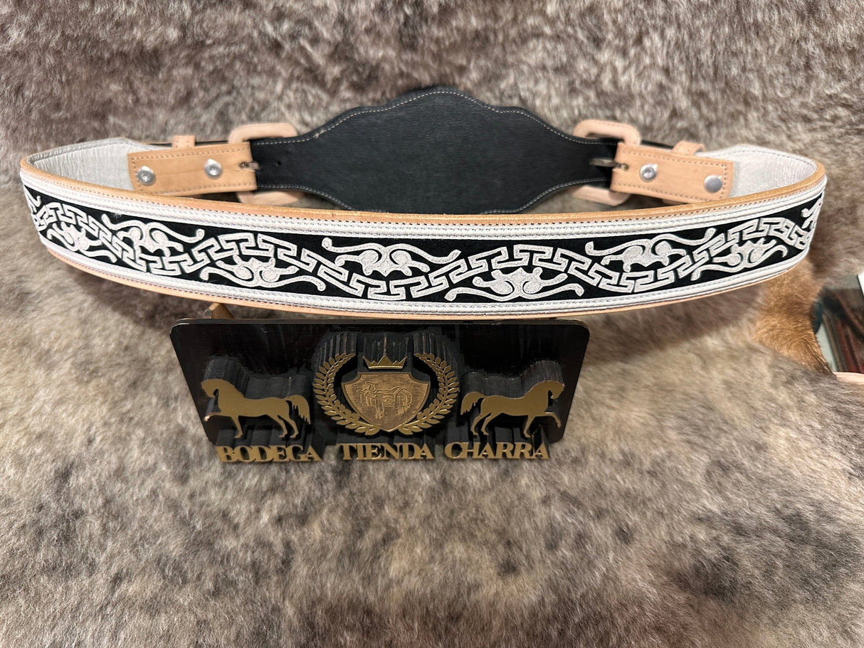 Cinto navajeado CNAN24 doble hebilla - Tiendacharra.com - Bodega Tienda Charra