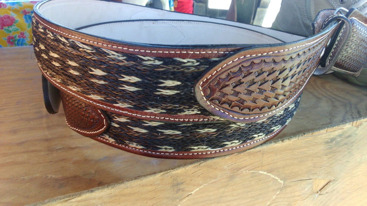 Cinto tejido en cerdas - Tiendacharra.com - Bodega Tienda Charra