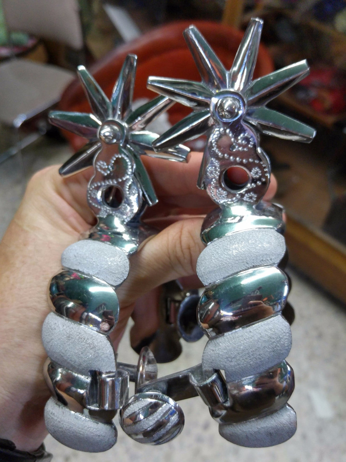 Espuela modelo caramelo en acero inoxidable - Tiendacharra.com - Bodega Tienda Charra