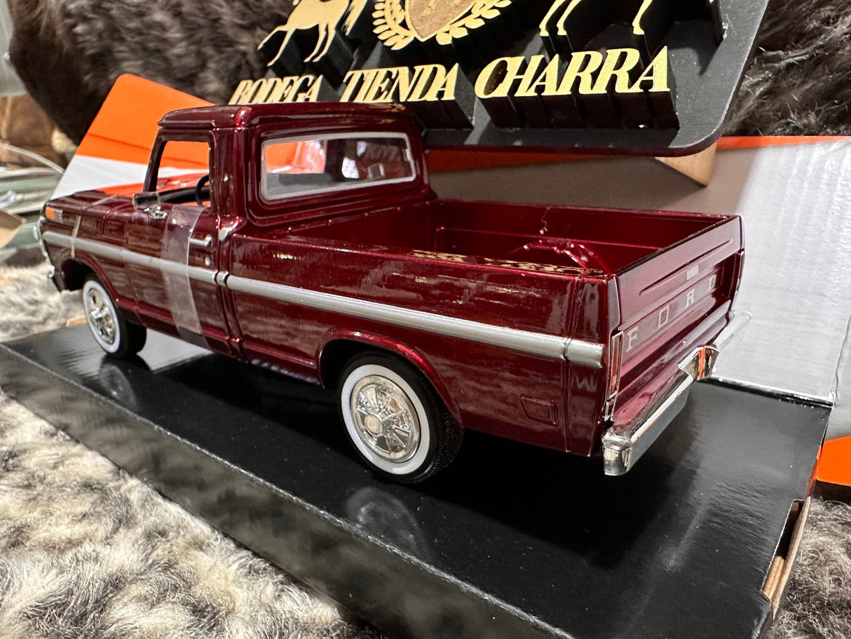 Ford 1969 F - 100 tinta - escala 1/24 - Tiendacharra.com - Bodega Tienda Charra