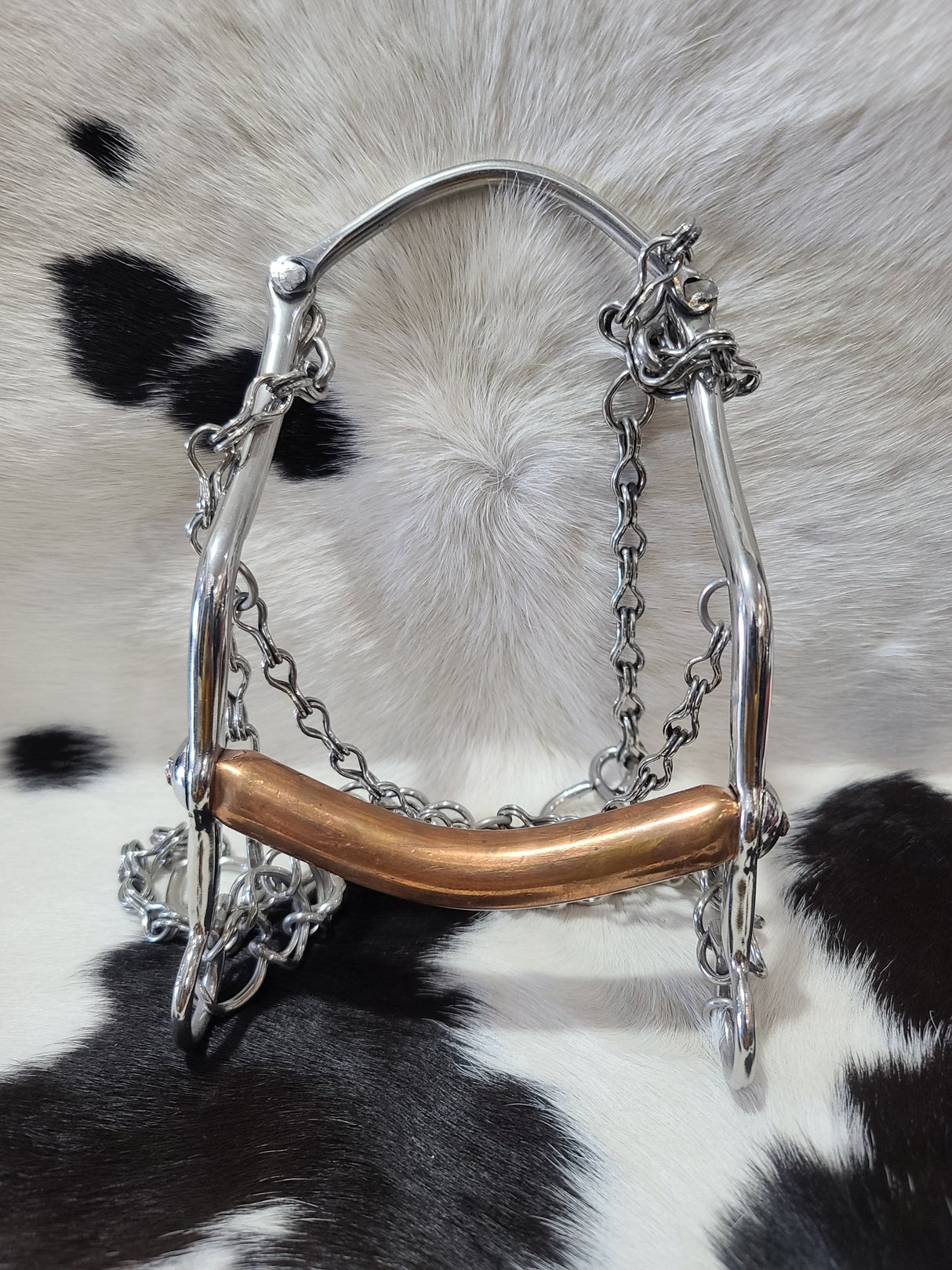 Freno banana bocado de cobre - Tiendacharra.com - Bodega Tienda Charra