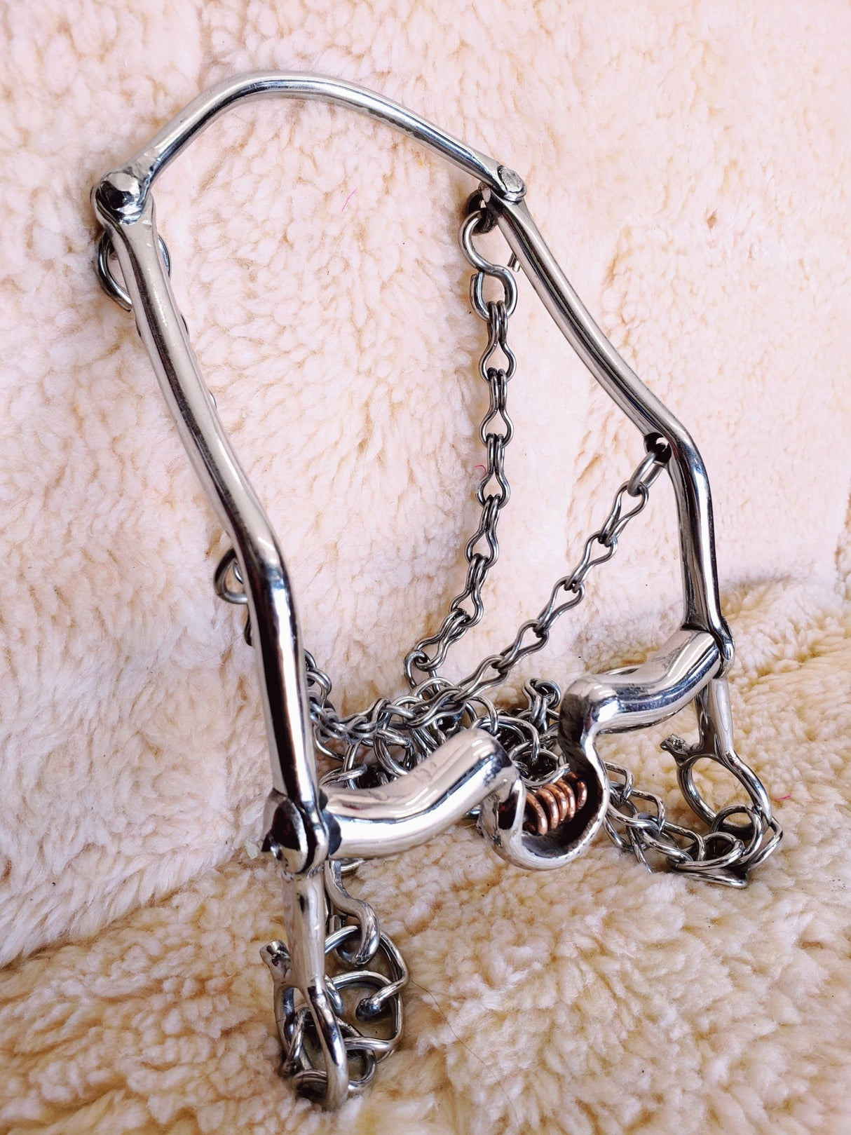 Freno boca de sapo acero inoxidable - Tiendacharra.com - Bodega Tienda Charra