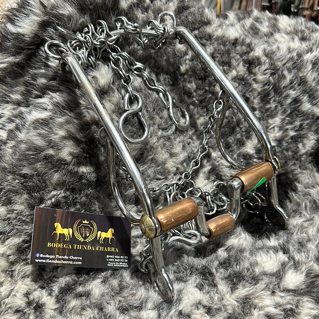 Freno bocado candado pata 7 - Tiendacharra.com - Bodega Tienda Charra