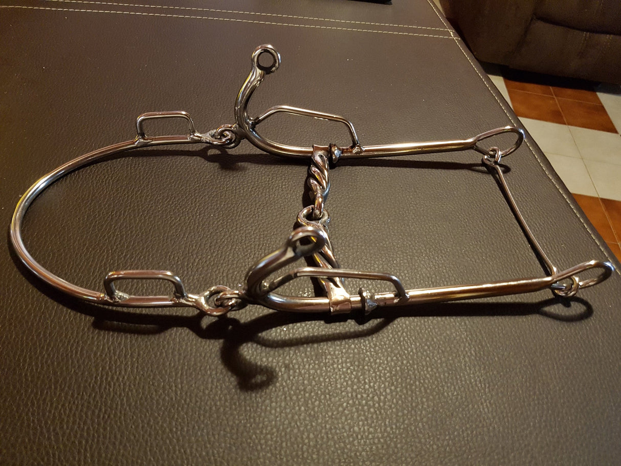 Freno hackamora I acero inoxidable - Tiendacharra.com - Bodega Tienda Charra