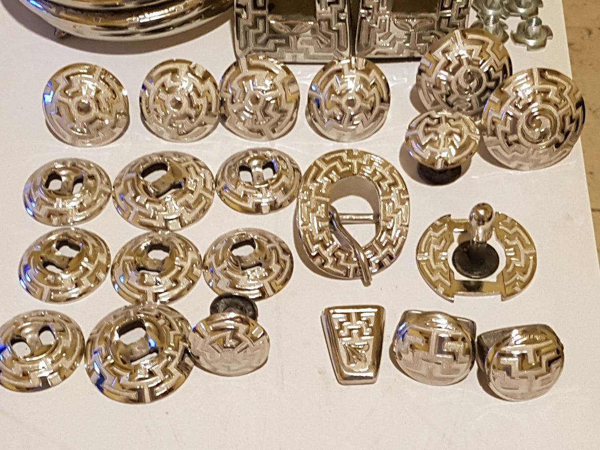 Herraje en acero inoxidable, estribo calado. Mi - Tiendacharra.com - Bodega Tienda Charra