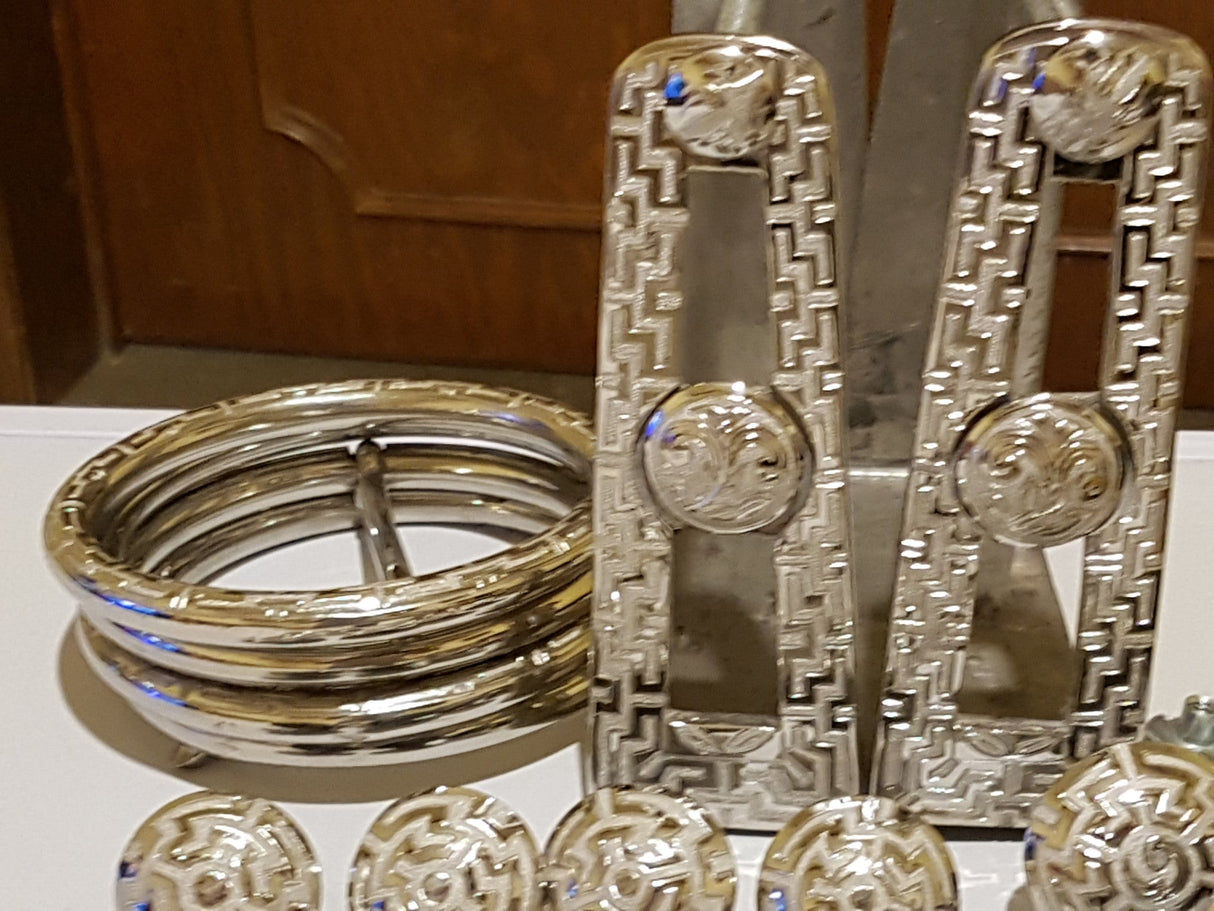 Herraje en acero inoxidable, estribo calado. Mi - Tiendacharra.com - Bodega Tienda Charra