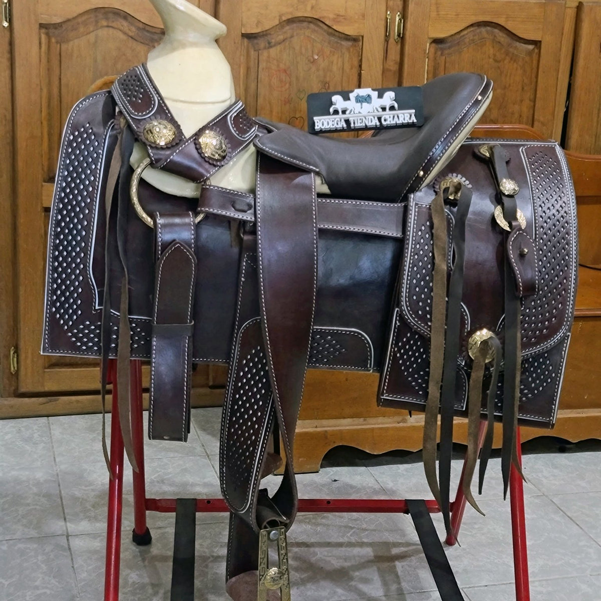 Charra Saddle Kit 3D Herraje Acero Montura main image 1