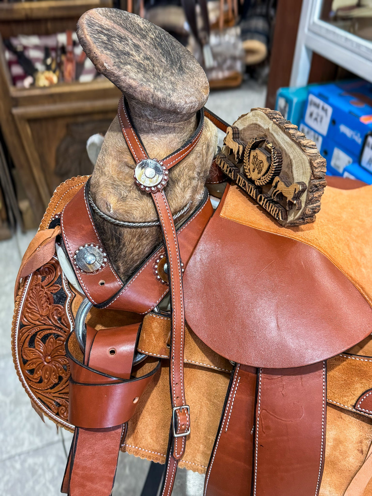 Montura Charra Esqueleto de Lujo – Cuero Americano - Tiendacharra.com - Bodega Tienda Charra
