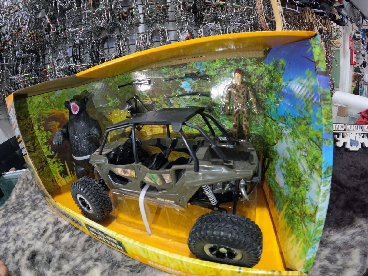 Reizer con cazador y oso grizzly - Tiendacharra.com - Bodega Tienda Charra