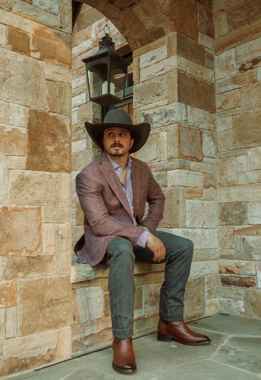 Roper con cierre café, marca Río Grande - Tiendacharra.com - Bodega Tienda Charra