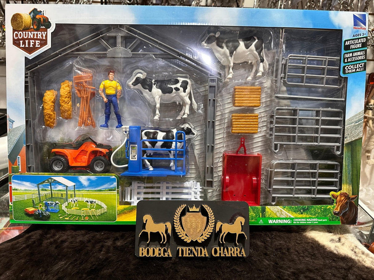 Set de granja lechera - Tiendacharra.com - Bodega Tienda Charra