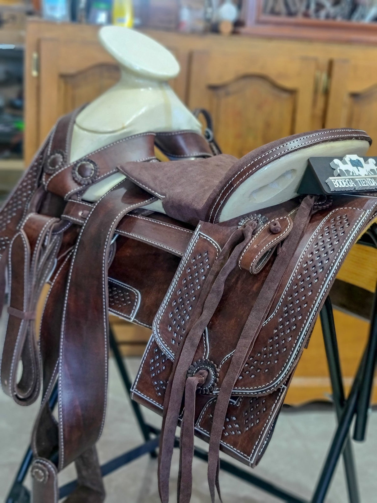 Silla charra cantina cuadrada 11 - Tiendacharra.com - Bodega Tienda Charra