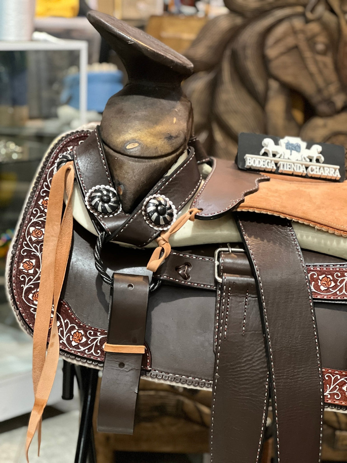 Silla charra cosida a mano OUTLET - Tiendacharra.com - Bodega Tienda Charra