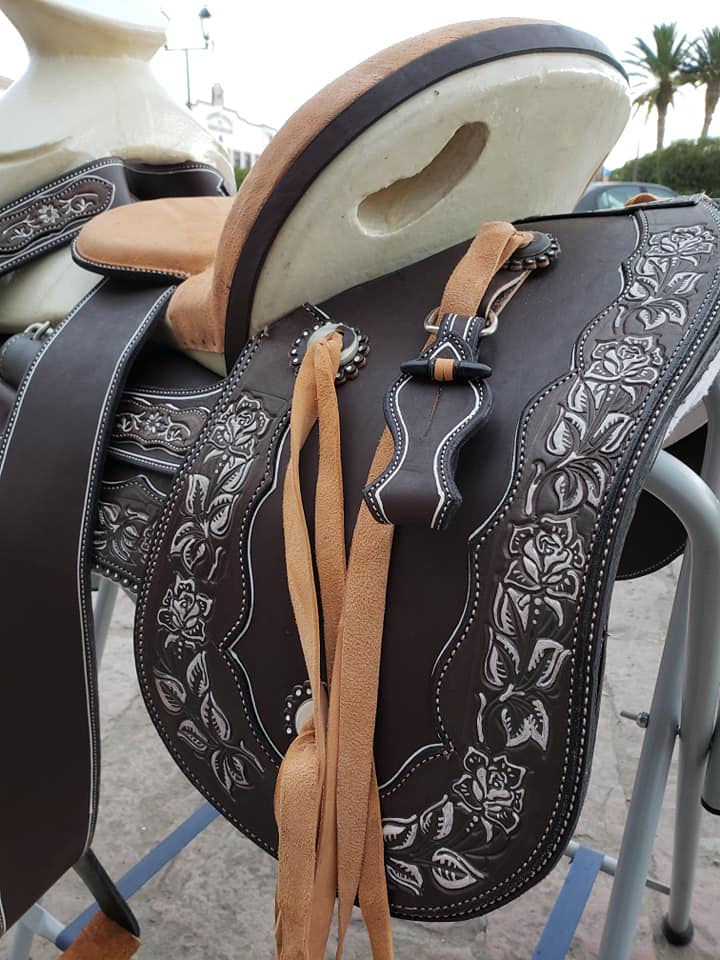 Silla charra fina pirograbada #2 - Tiendacharra.com - Bodega Tienda Charra