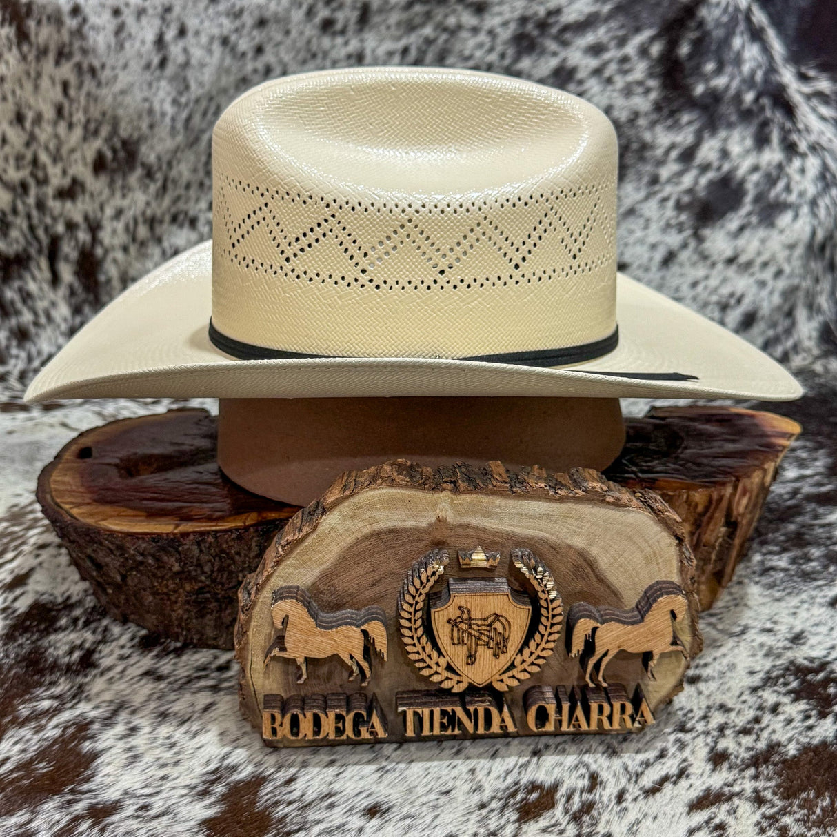 Sombrero Chaparral 30x ventilado Tombstone - Tiendacharra.com - Bodega Tienda Charra