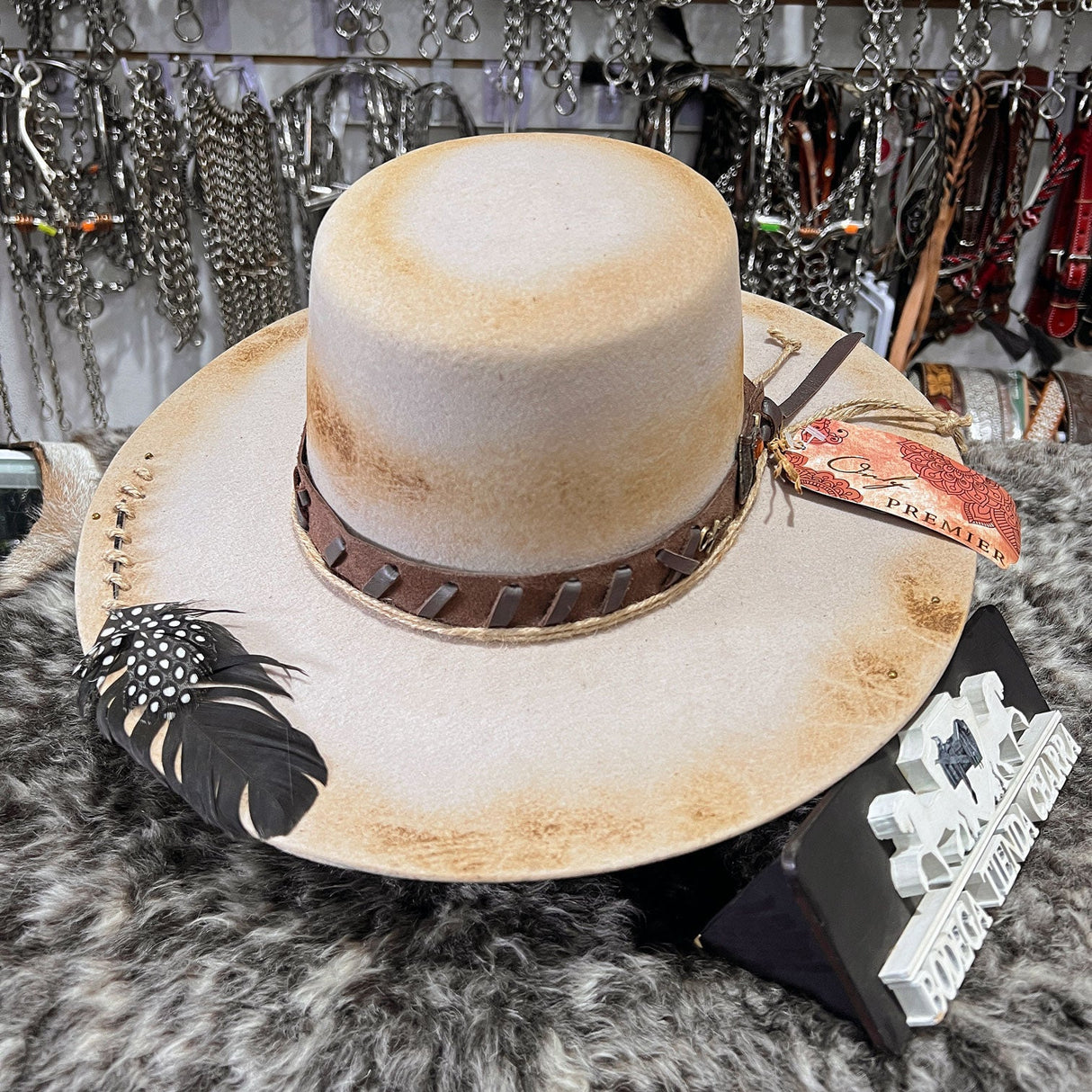 Sombrero cordobés en lana (vintage) - Tiendacharra.com - Bodega Tienda Charra