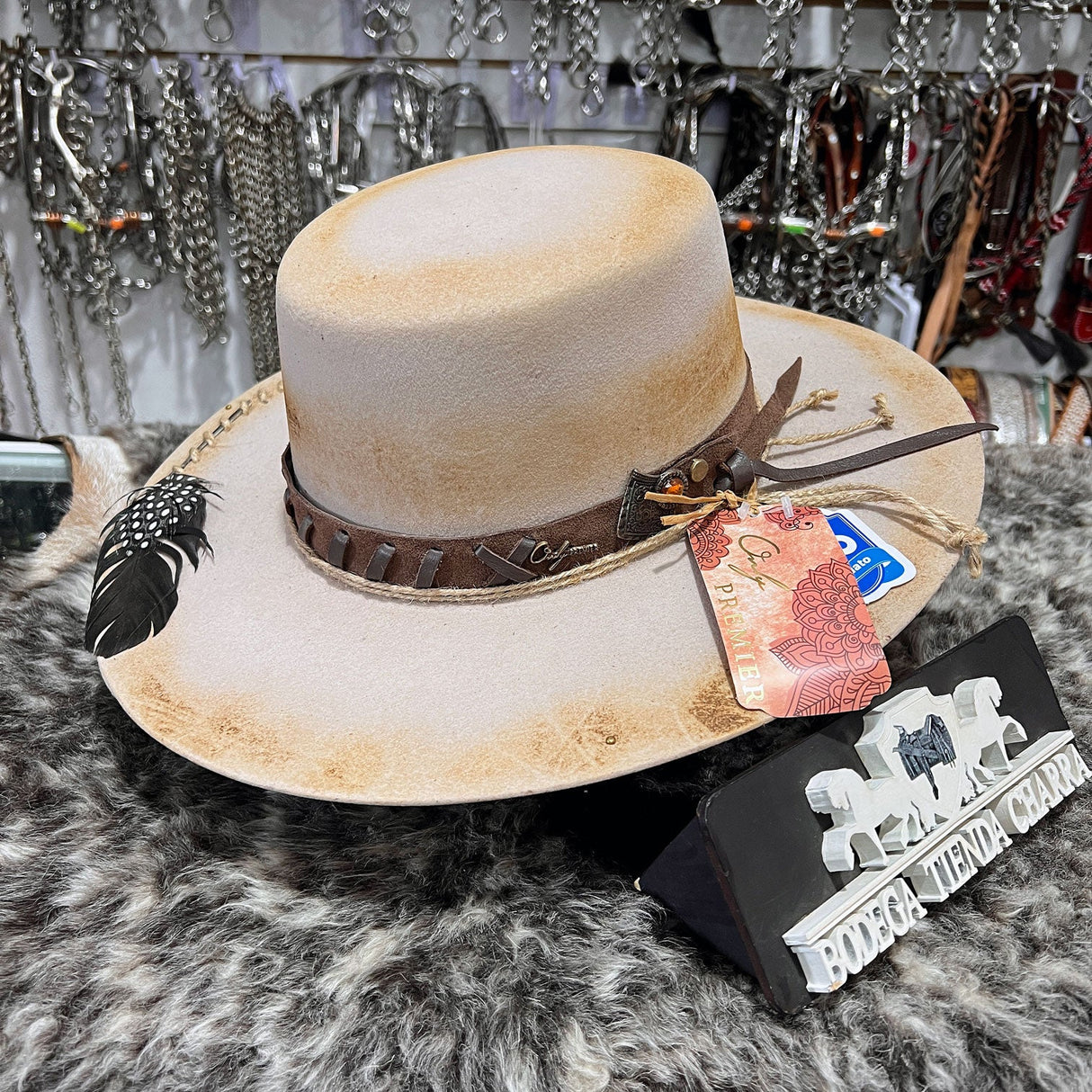 Sombrero cordobés en lana (vintage) - Tiendacharra.com - Bodega Tienda Charra