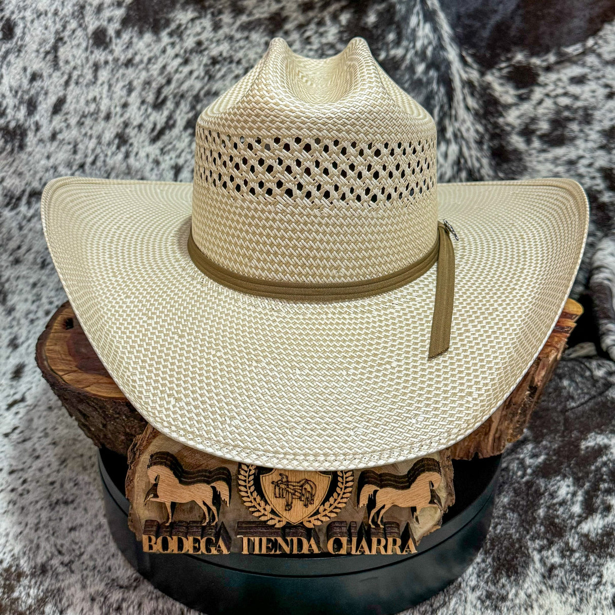 Sombrero Roper 30x bicolor Tombstone (randa 24) - Tiendacharra.com - Bodega Tienda Charra