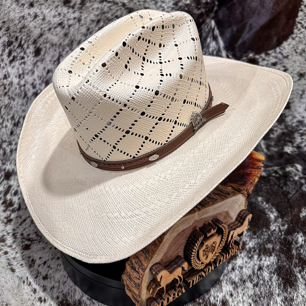 Sombrero Roper 30x Tombstone (ventilado rombos) - Tiendacharra.com - Bodega Tienda Charra