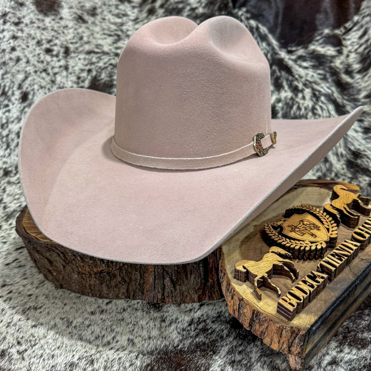 Texana Roper Color beige 50x Pelo de Castor - Tombstone - Tiendacharra.com - Bodega Tienda Charra