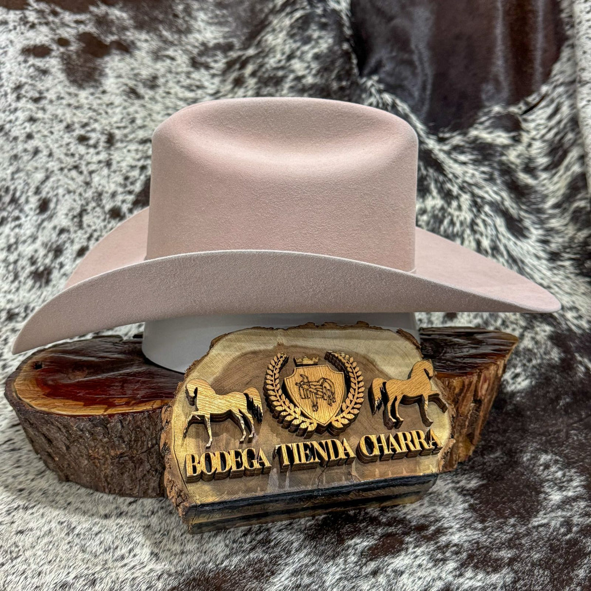 Texana Roper Color beige 50x Pelo de Castor - Tombstone - Tiendacharra.com - Bodega Tienda Charra