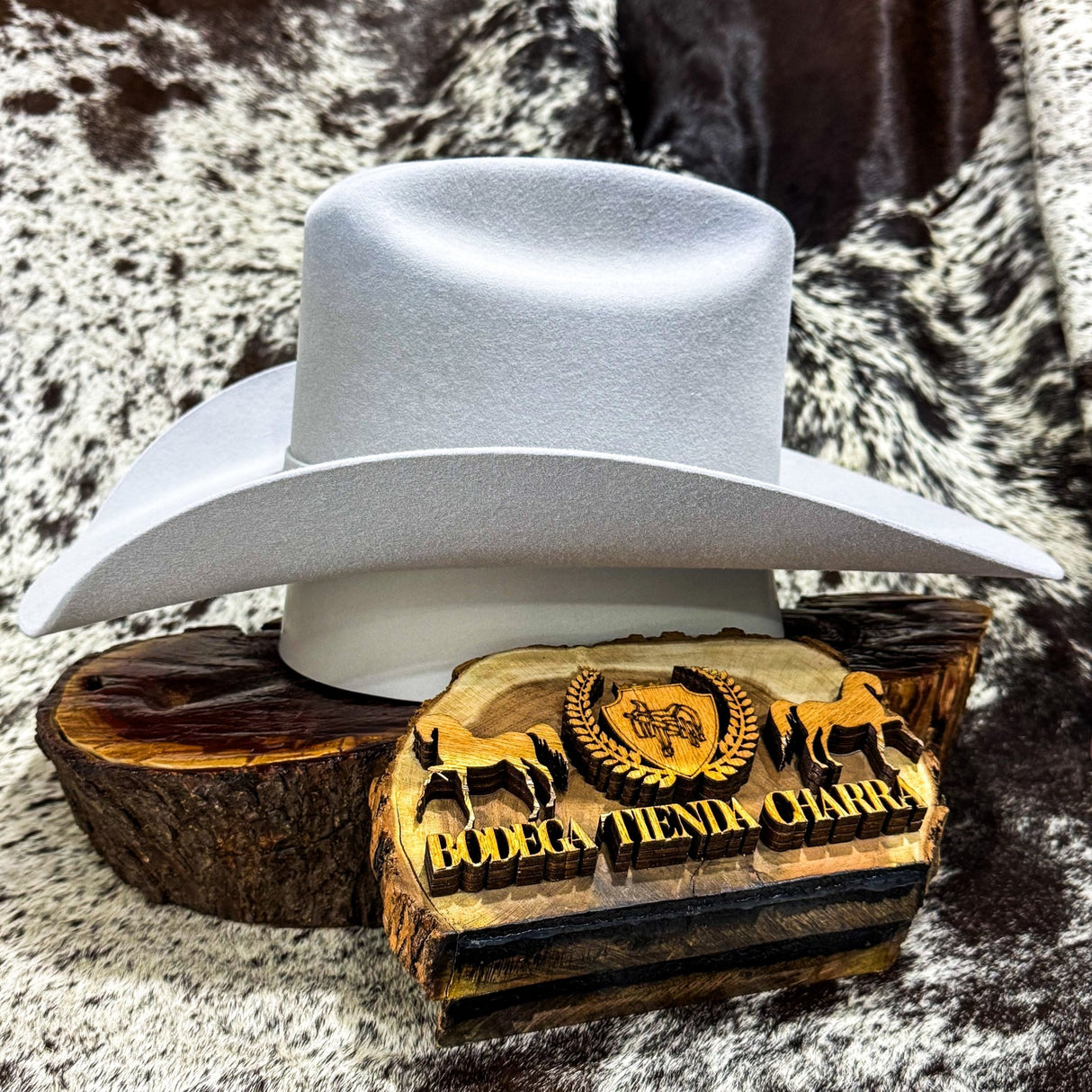 Texana Roper Color gris cristal 50x Pelo de Castor - Tombstone - Tiendacharra.com - Bodega Tienda Charra