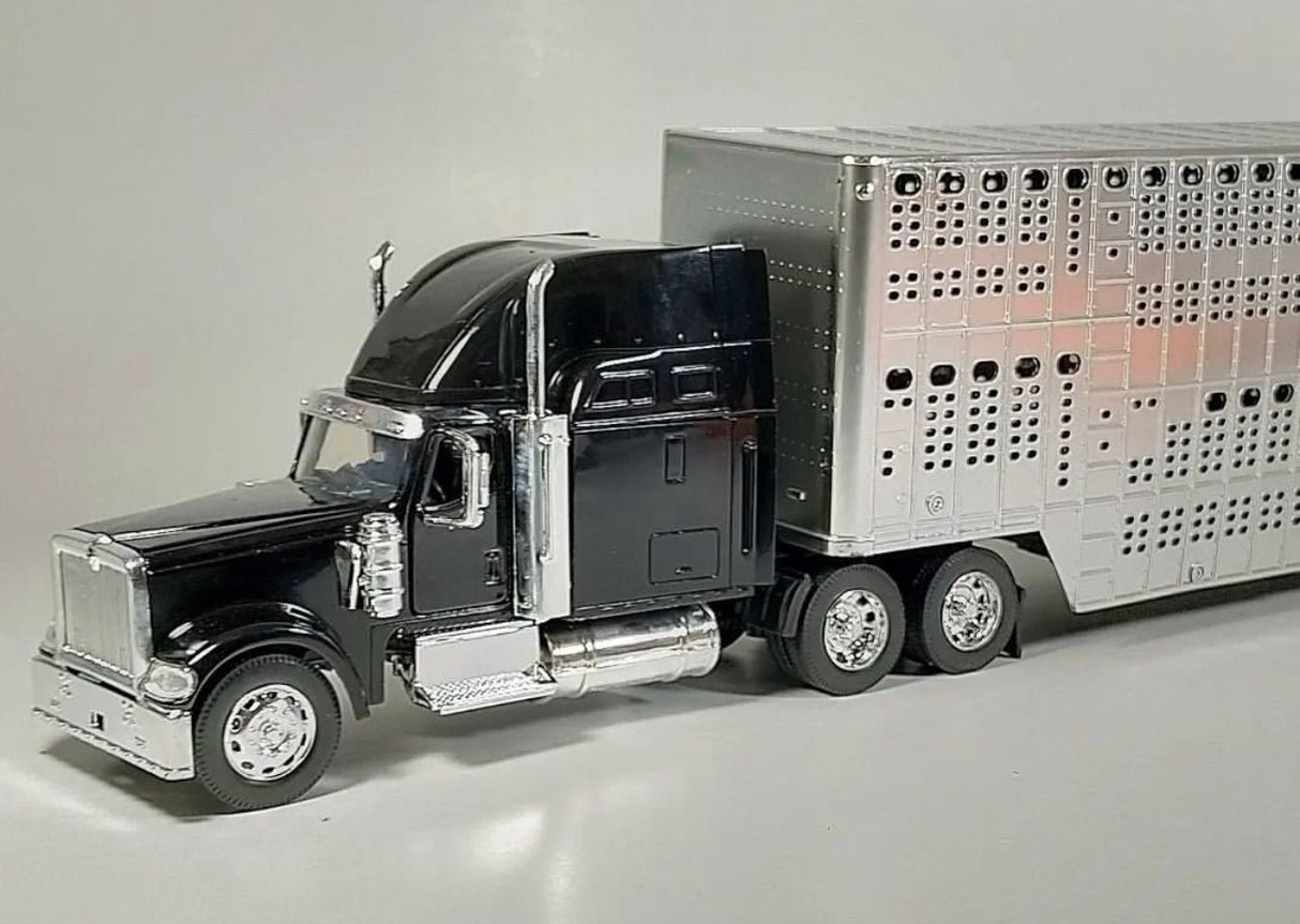 Trailer Kenworth con jaula ganadera 1/32 - Tiendacharra.com - Bodega Tienda Charra