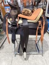 Montura Charra Esqueleto de Alto Nivel #2 – Cuero Americano