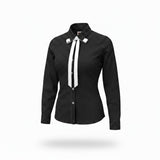 Blusa Vaquera de Dama Yellowstone SDY006 Puntos Negros - Tiendacharra.com - Bodega Tienda Charra