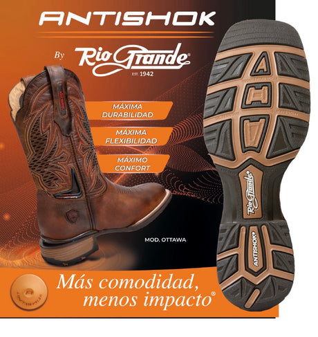 Bota de Trabajo Rio Grande Huracan 18 - Tiendacharra.com - Bodega Tienda Charra