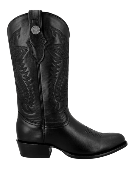 Bota Jaca modelo Azteca piel Reno Negro - Tiendacharra.com - Bodega Tienda Charra