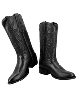 Bota Jaca modelo Azteca piel Reno Negro - Tiendacharra.com - Bodega Tienda Charra
