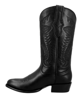 Bota Jaca modelo Azteca piel Reno Negro - Tiendacharra.com - Bodega Tienda Charra