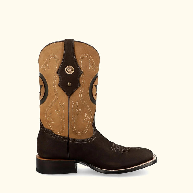 Bota Jaca modelo Evans Nobuk Choco - Tiendacharra.com - Bodega Tienda Charra