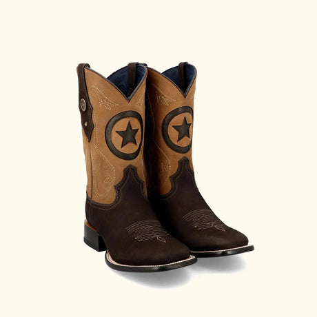 Bota Jaca modelo Evans Nobuk Choco - Tiendacharra.com - Bodega Tienda Charra