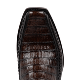 Bota Moderna piel exotica piel Caiman cafe mod Diego 02 - Tiendacharra.com - Bodega Tienda Charra