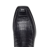 Bota Moderna piel exotica piel Caiman negra mod Diego 02 - Tiendacharra.com - Bodega Tienda Charra
