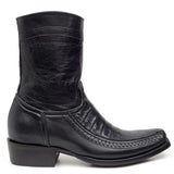 Bota Moderna piel exotica piel Caiman negra mod Diego 02 - Tiendacharra.com - Bodega Tienda Charra