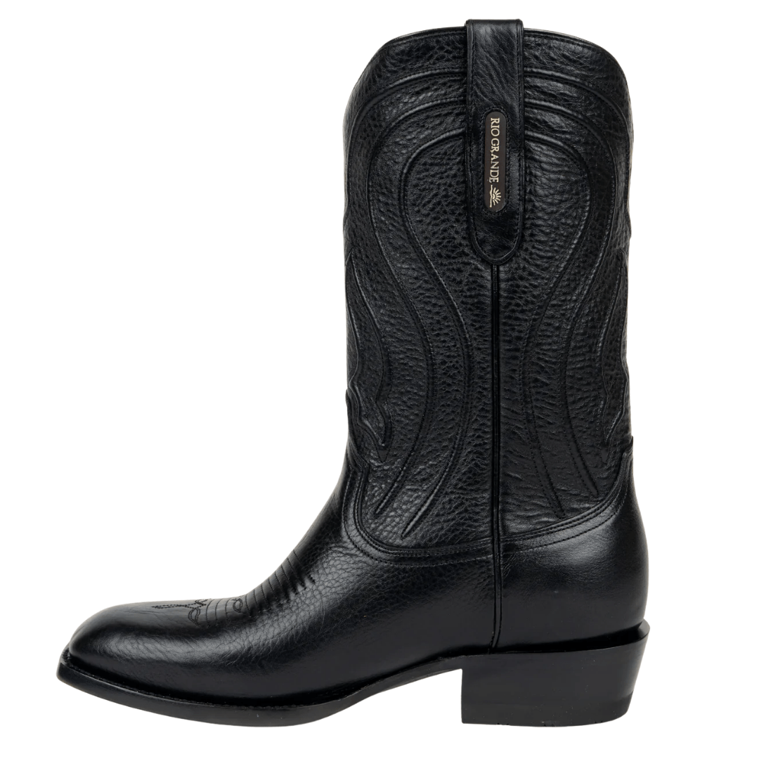 Bota Oregon de Rio Grande (Negras) - Tiendacharra.com - Bodega Tienda Charra