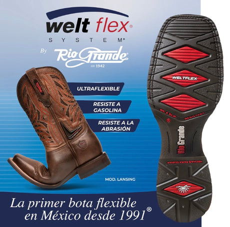 Bota Rio Grande modelo Lansing 01 - Tiendacharra.com - Bodega Tienda Charra